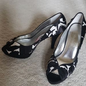Black and White Heels